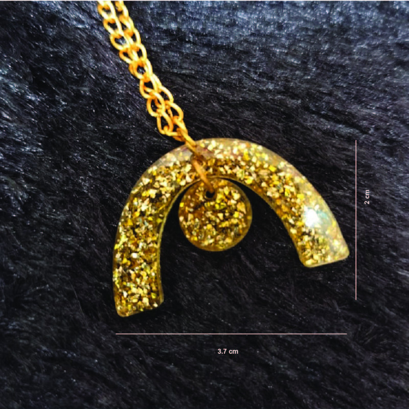 Beautiful Resin Necklace