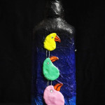 bottle painting clay