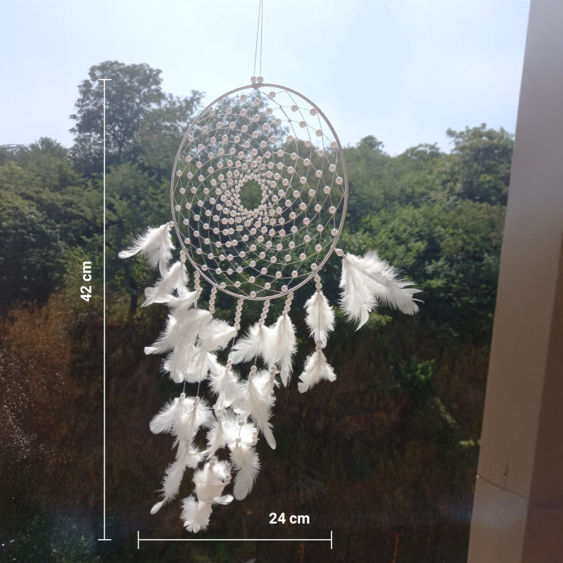 Handmade White Dream Catcher
