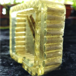 White Color Buds Resin Ashtray