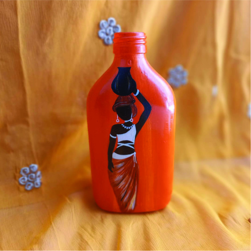 Bottle Paint art