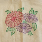 Eco-Friendly Jute Laptop Bag – Floral Design, Minimalist Style