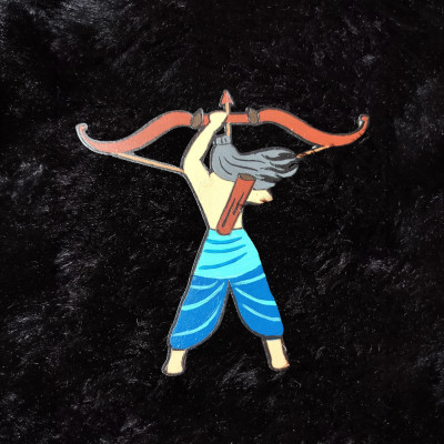 Lord Rama (Blue Dhoti)