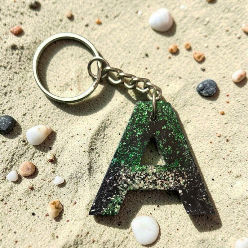 Handmade Resin Keychain A | Unique Personalized Gift