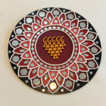 Saraswati In Lippan Art