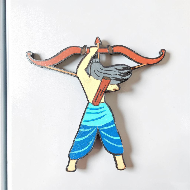 Lord Rama (Blue Dhoti)