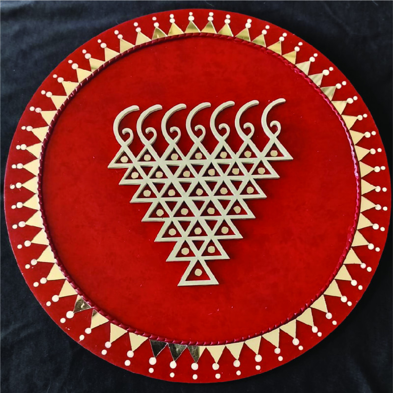 Wall Hanging “Maa Sarswati Yantra”